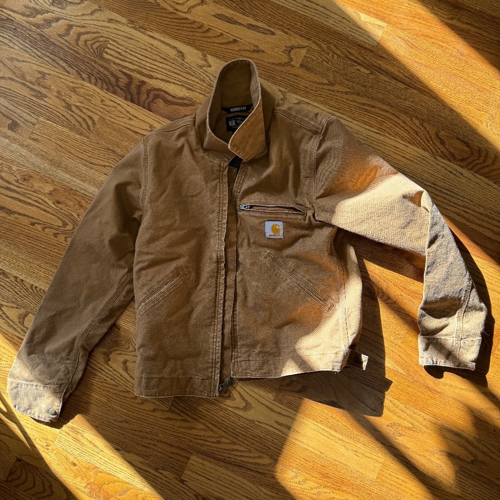 Carhartt men’s Rugged flex  relaxed fit jacket size s